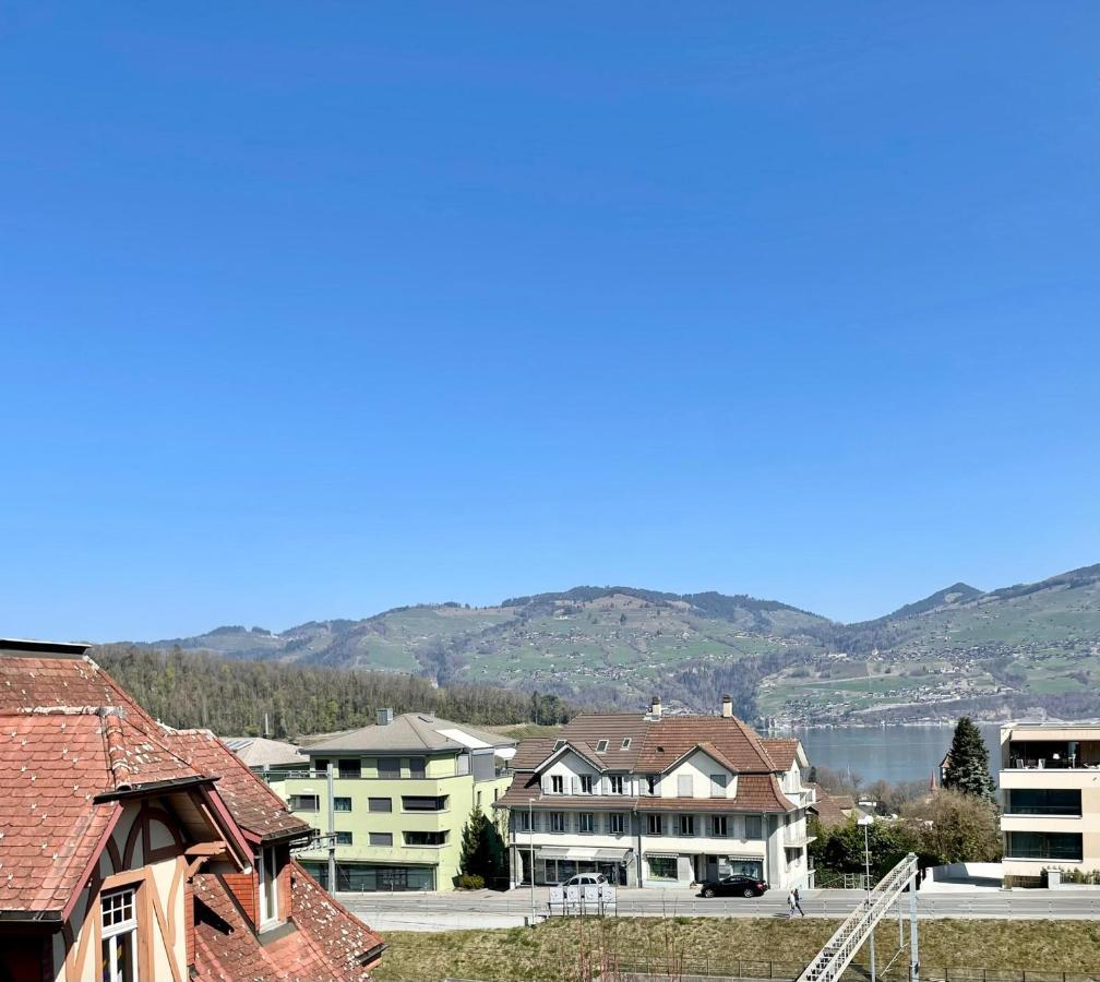 Studio Bahnhof Spiez Apartment Екстериор снимка
