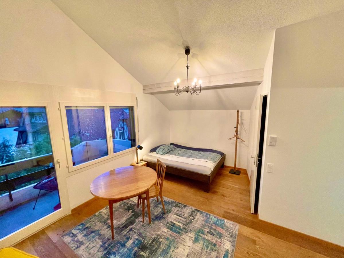 Studio Bahnhof Spiez Apartment Екстериор снимка