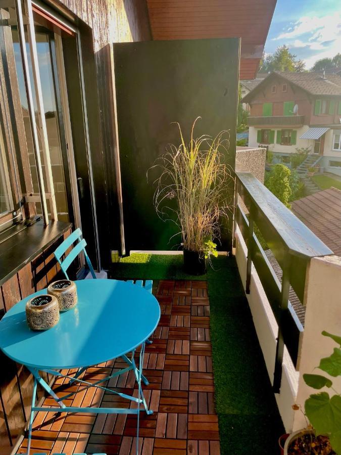 Studio Bahnhof Spiez Apartment Екстериор снимка